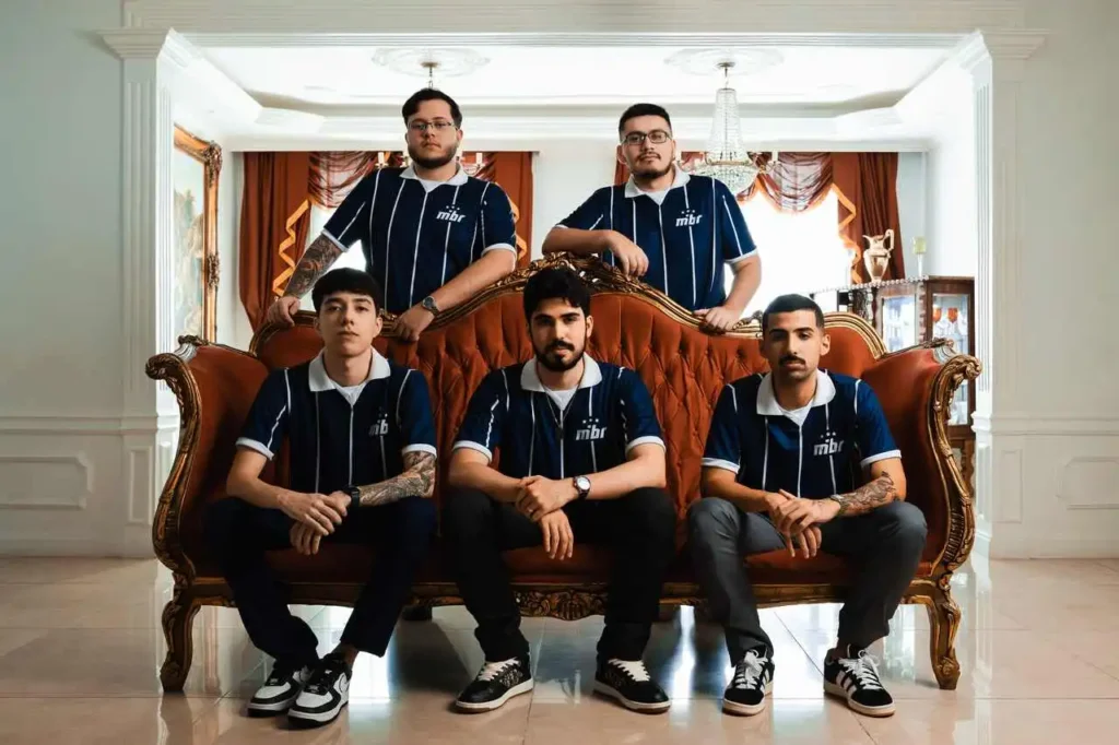 Equipe do MIBR para o VCT Américas 2025