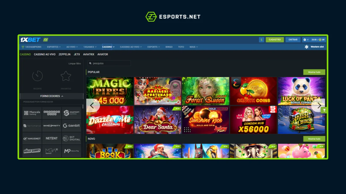 Melhor plataforma de Cassino online