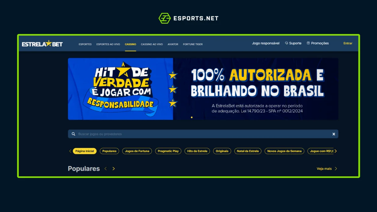 Melhor plataforma de Cassino online