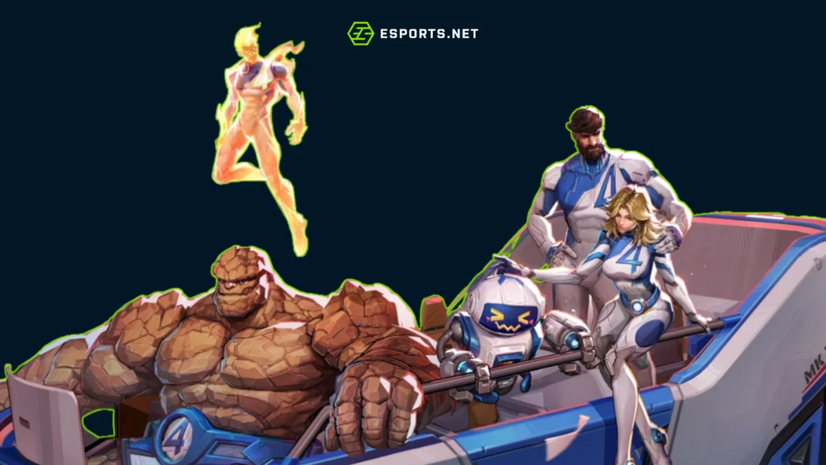 Quarteto Fantástico chegará no Marvel Rivals