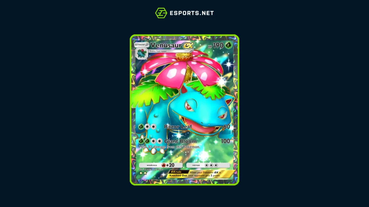 Pokémon TCG Pocket_ venosaur ex
