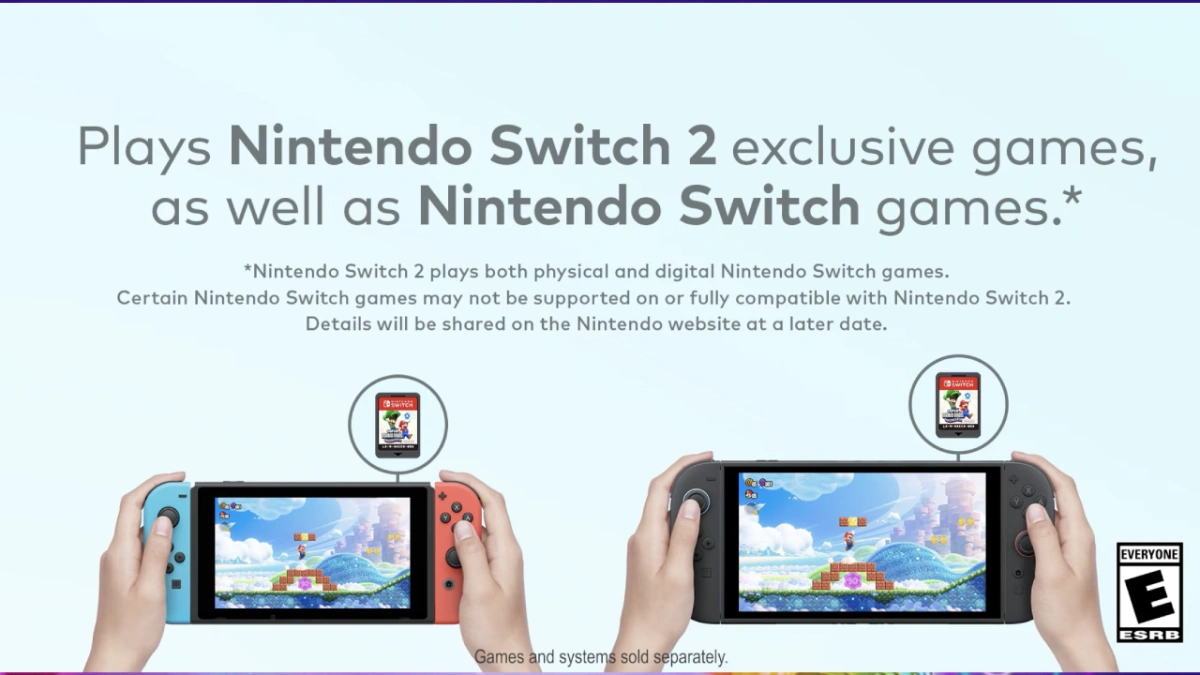 Retrocompatibilidade do Switch 2