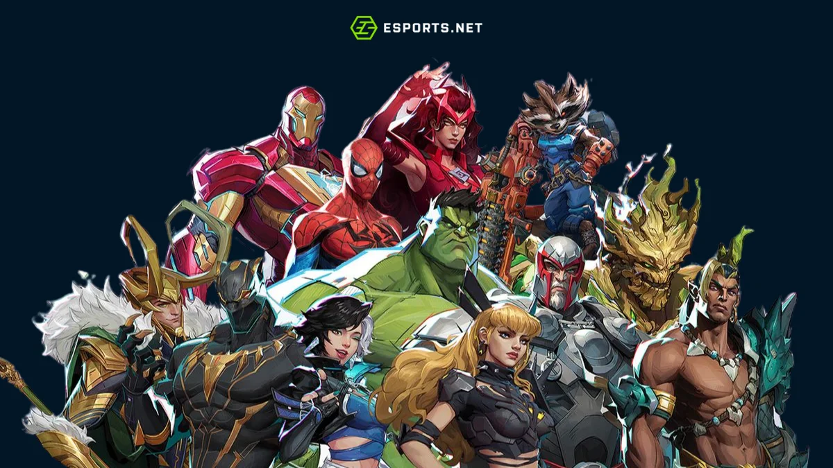 Todos os personagens de Marvel Rivals