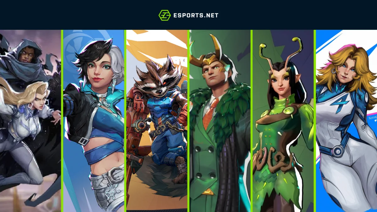 Todos os personagens de Marvel Rivals