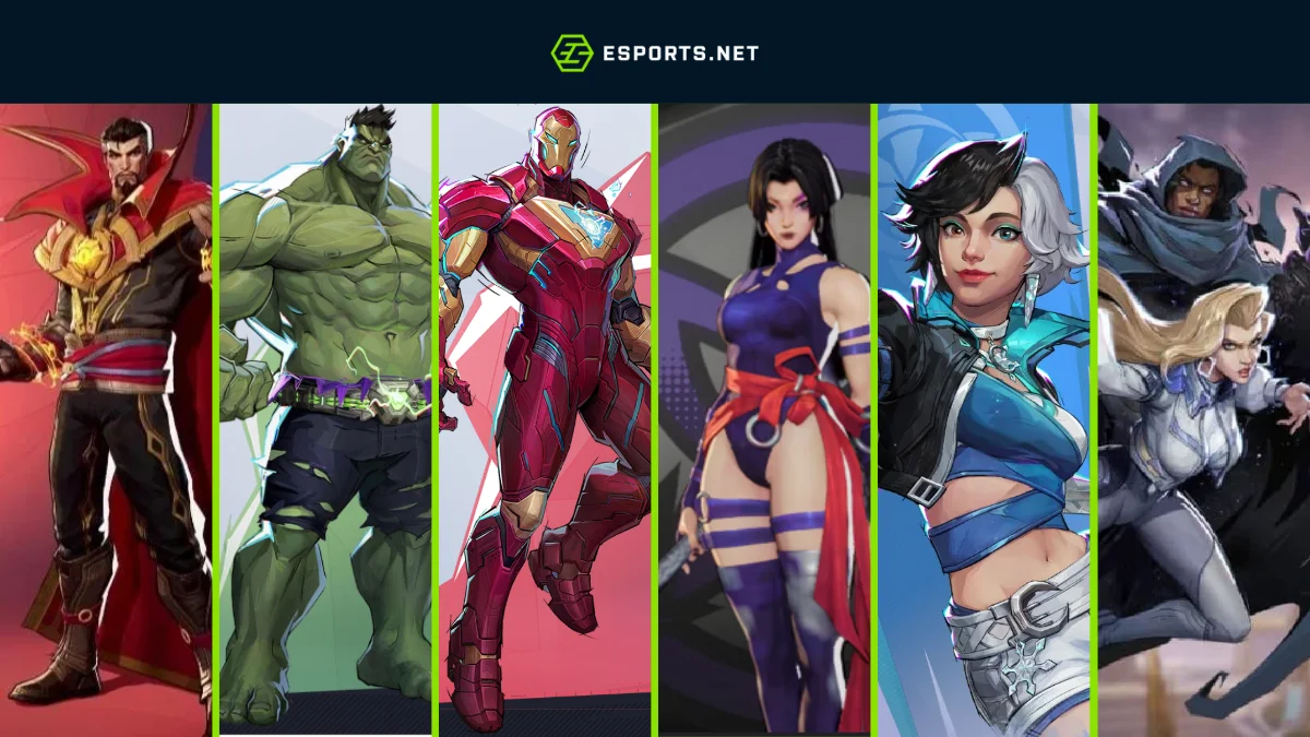 Dr. Estranho, Hulk, Homem de Ferro, Psylocke, Luna Snow, and Manto & Adaga