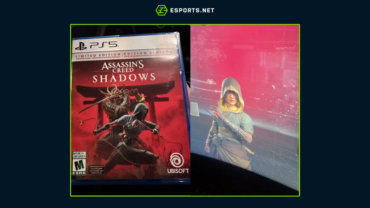 Fotos da cópia física de Assassin's Creed Shadows vazam na internet
