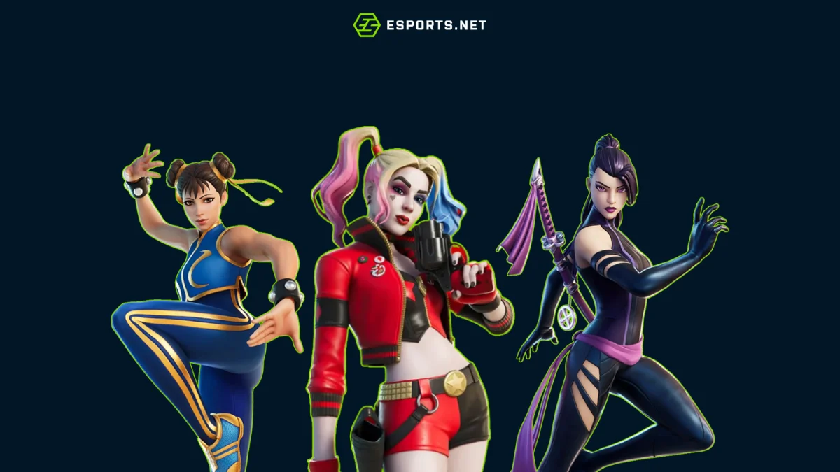 Melhores skins femininas do Fortnite