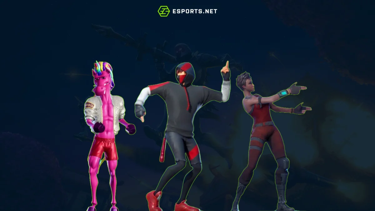 Todas as danças do Fortnite