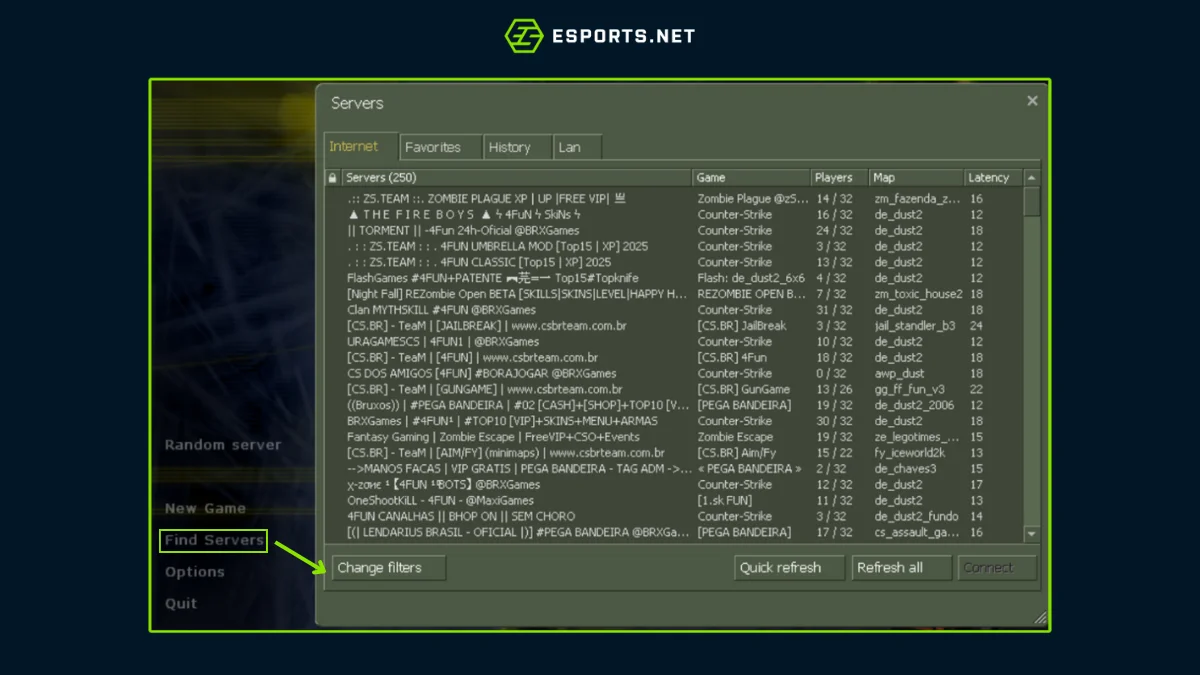 Como baixar Counter Strike 1.6