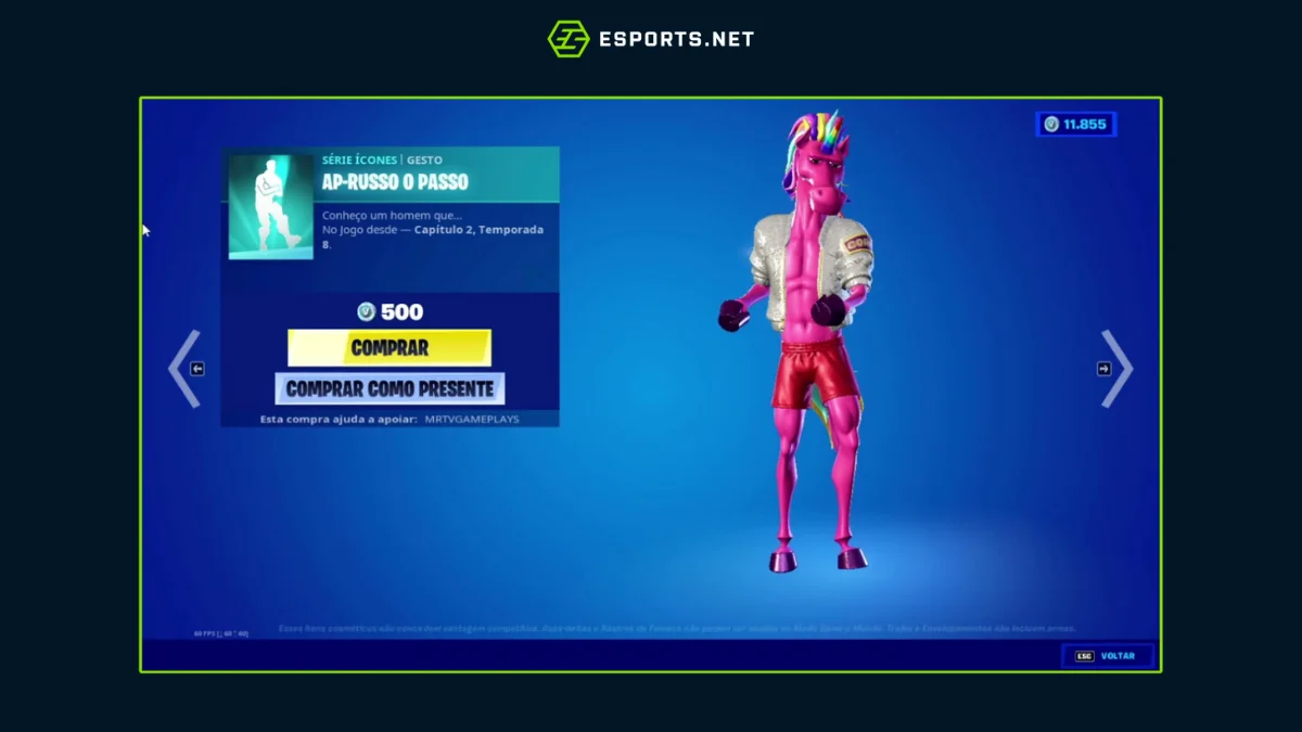 Todas as danças do Fortnite