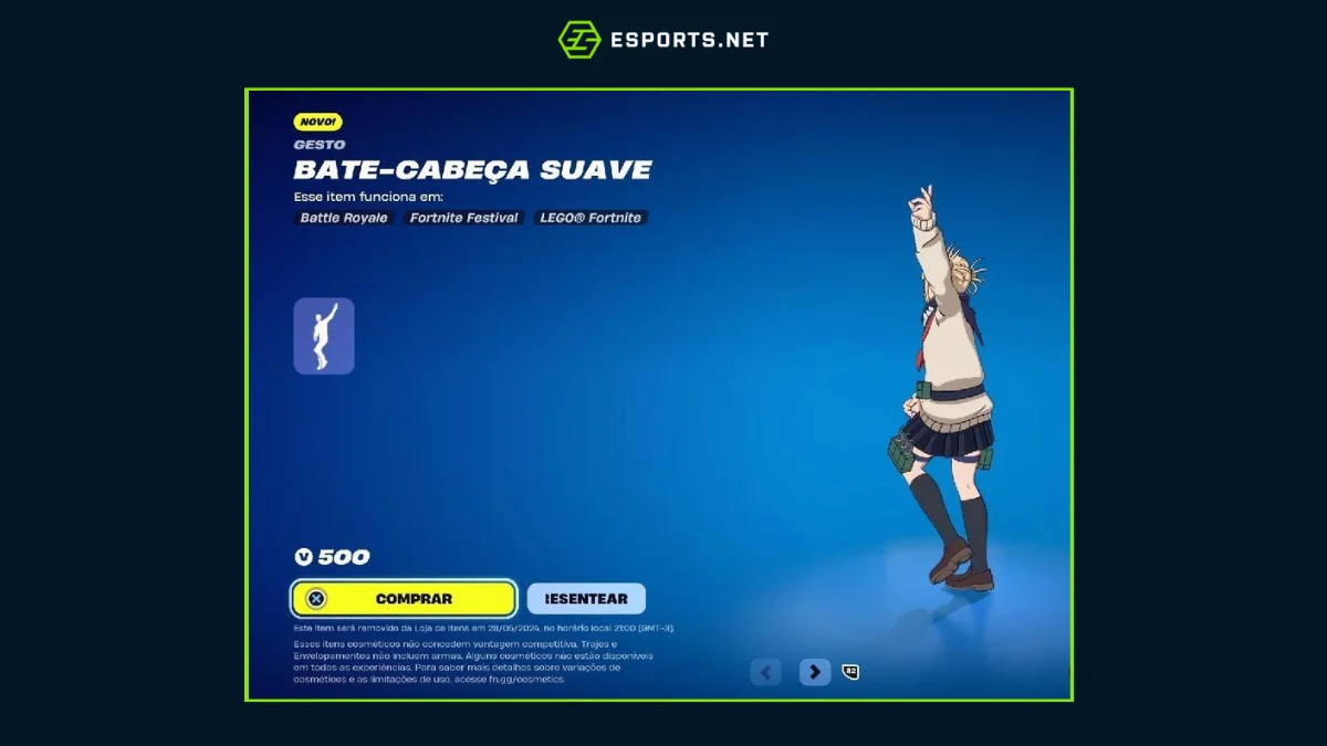 Todas as danças do Fortnite