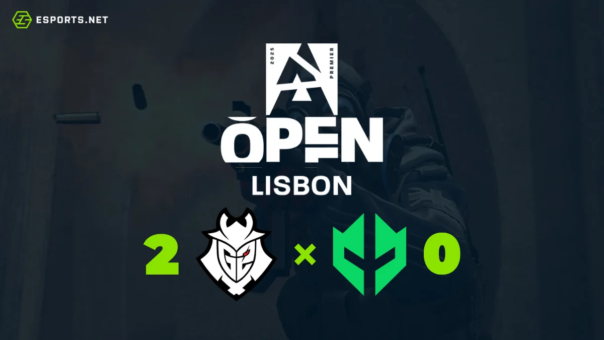 Equipes que avançaram para semifinais BLAST Open Lisbon 2025 - G2 x Imperial