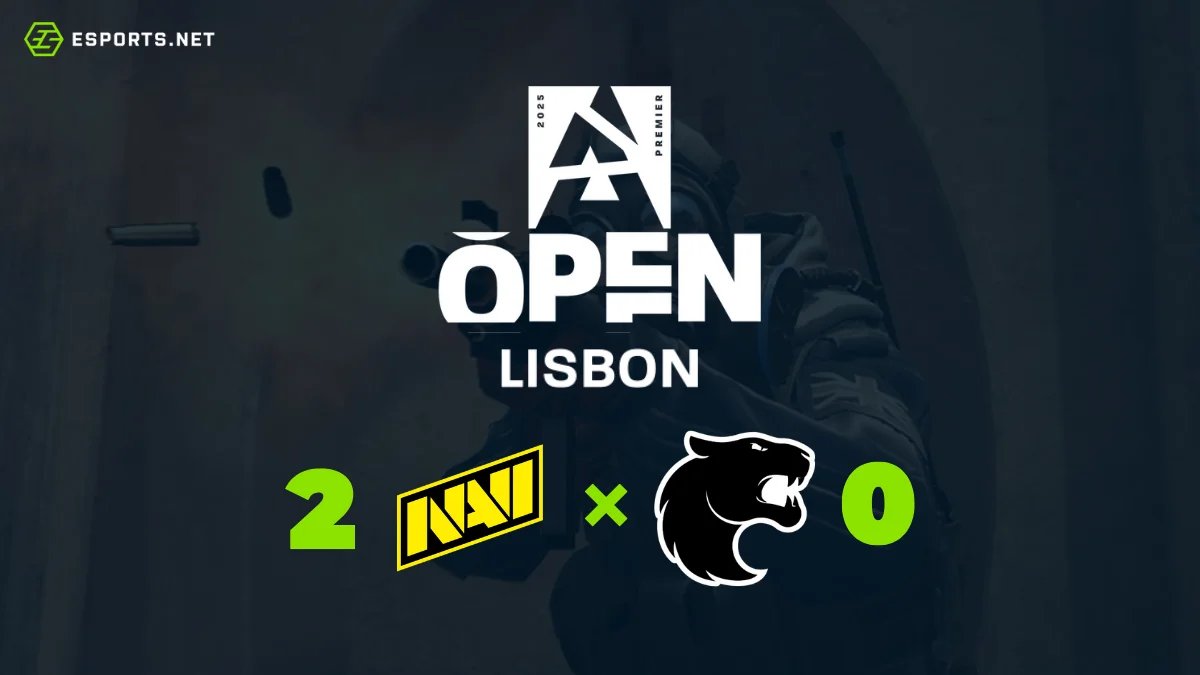Equipes que avançaram para semifinais BLAST Open Lisbon 2025 - FURIA x NAVI