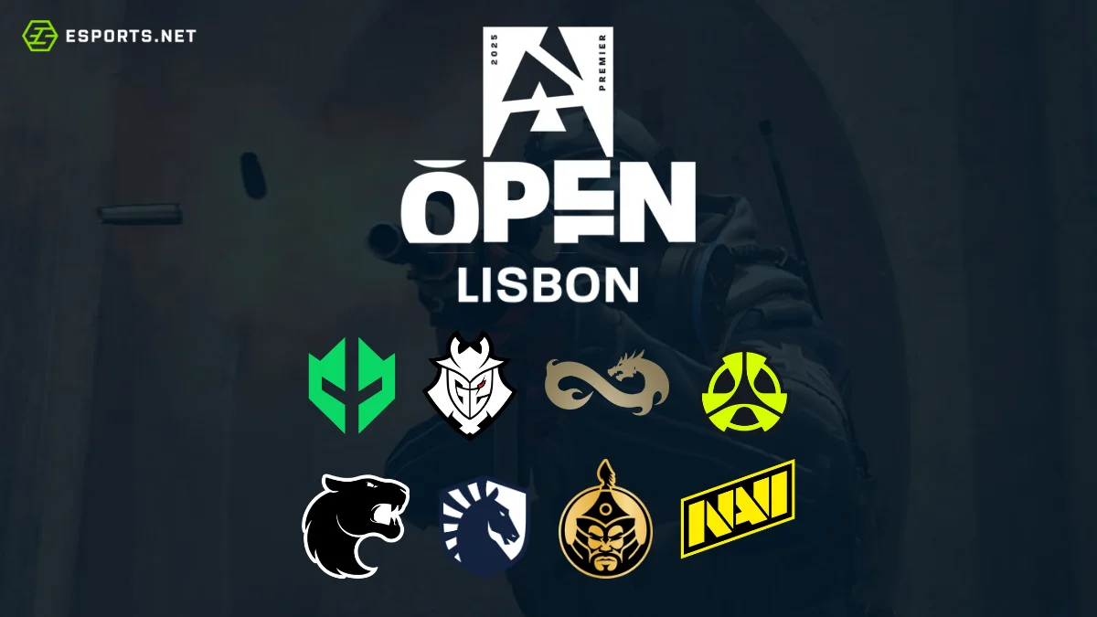 Equipes que avançaram para semifinais BLAST Open Lisbon 2025