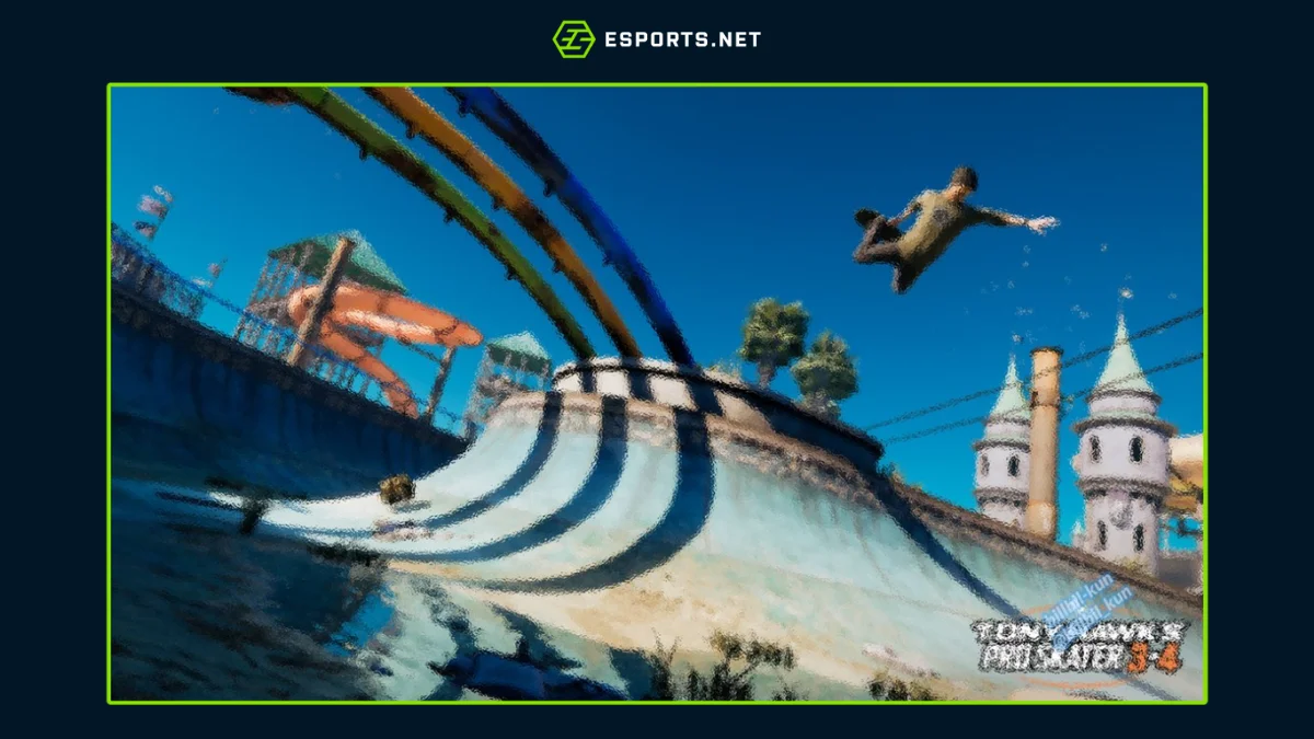 Vazamento de Tony Hawk's Pro Skater 3+4