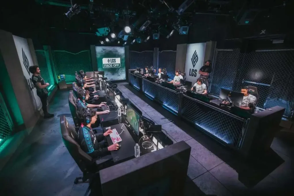 O estúdio secundário da Riot Games, em Los Angeles, que era utilizado pela LCS