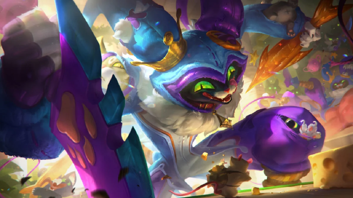 Skins evento 1 de abril no LoL 2025