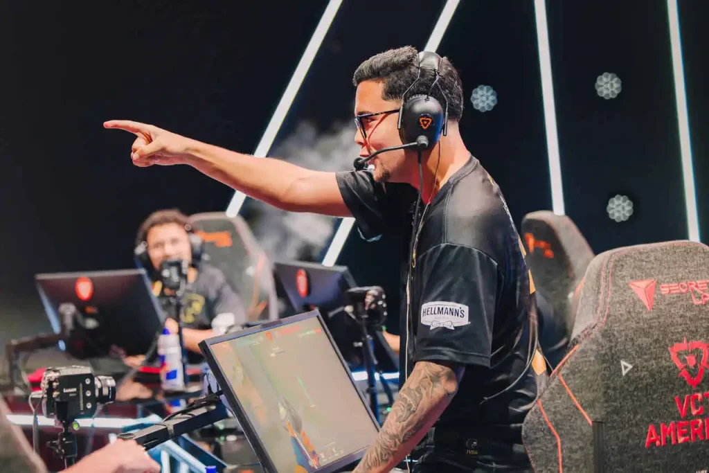 Havoc, duelista da FURIA, hypado no confronto contra a NRG