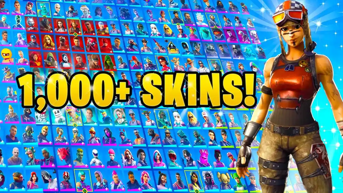 Todas as skins do Fortnite