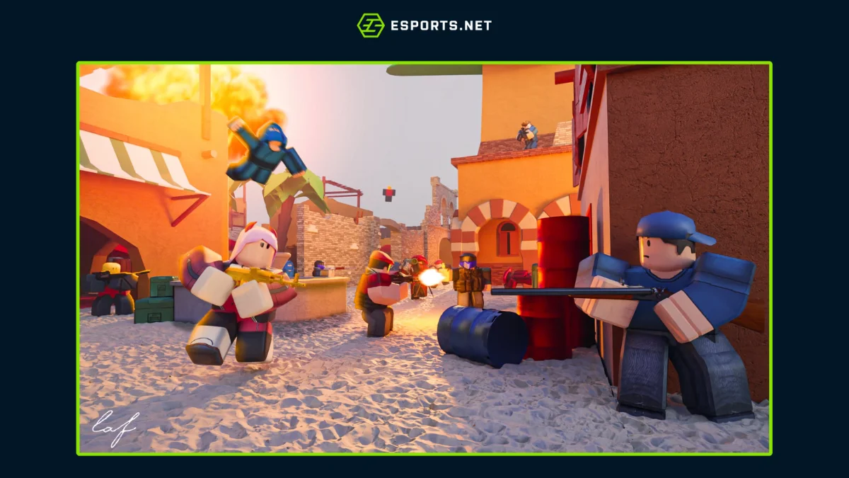 Melhores jogos de tiro do Roblox