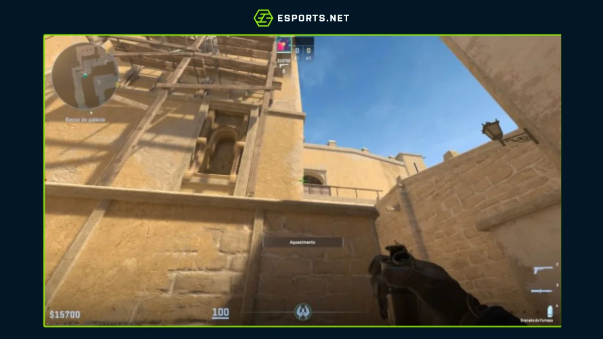 Melhores smokes Mirage no CS2