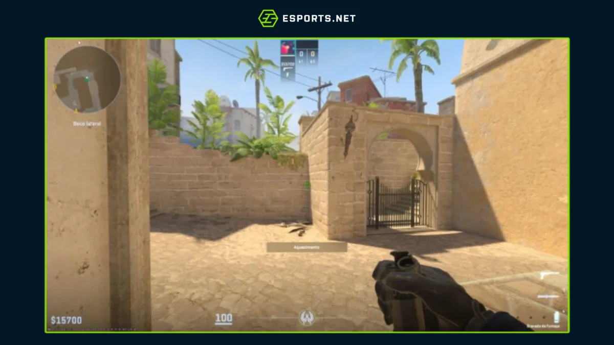 Melhores smokes Mirage no CS2