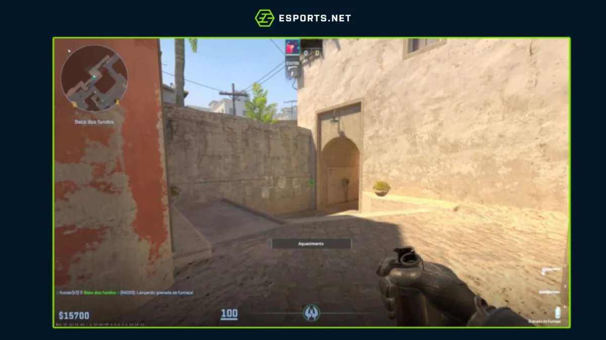Melhores smokes Mirage no CS2