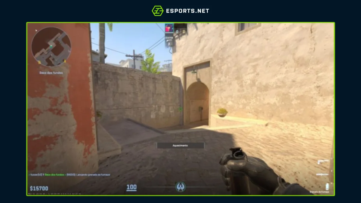 Melhores smokes Mirage no CS2