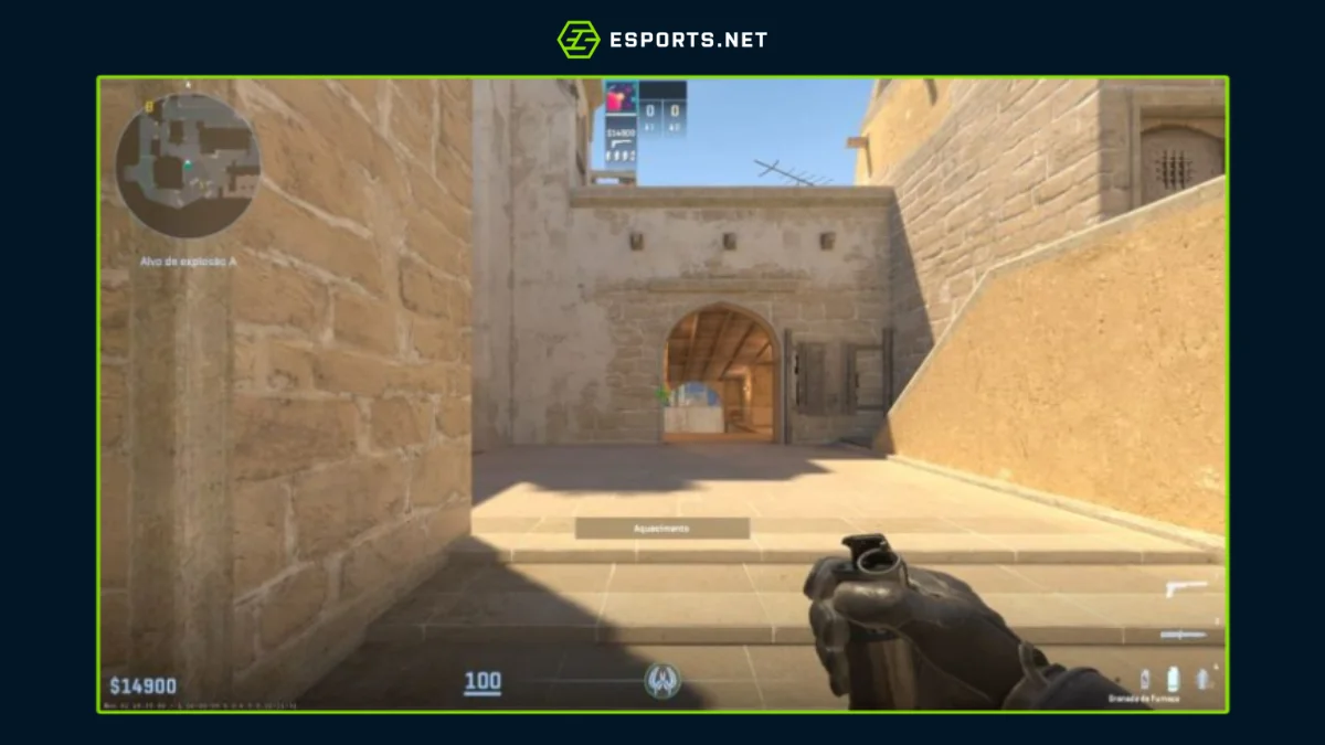 Melhores smokes Mirage no CS2
