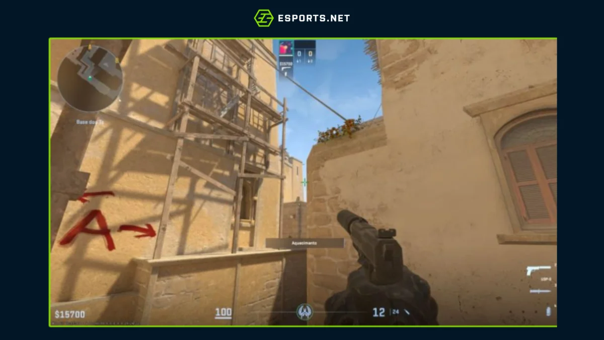 Melhores smokes Mirage no CS2