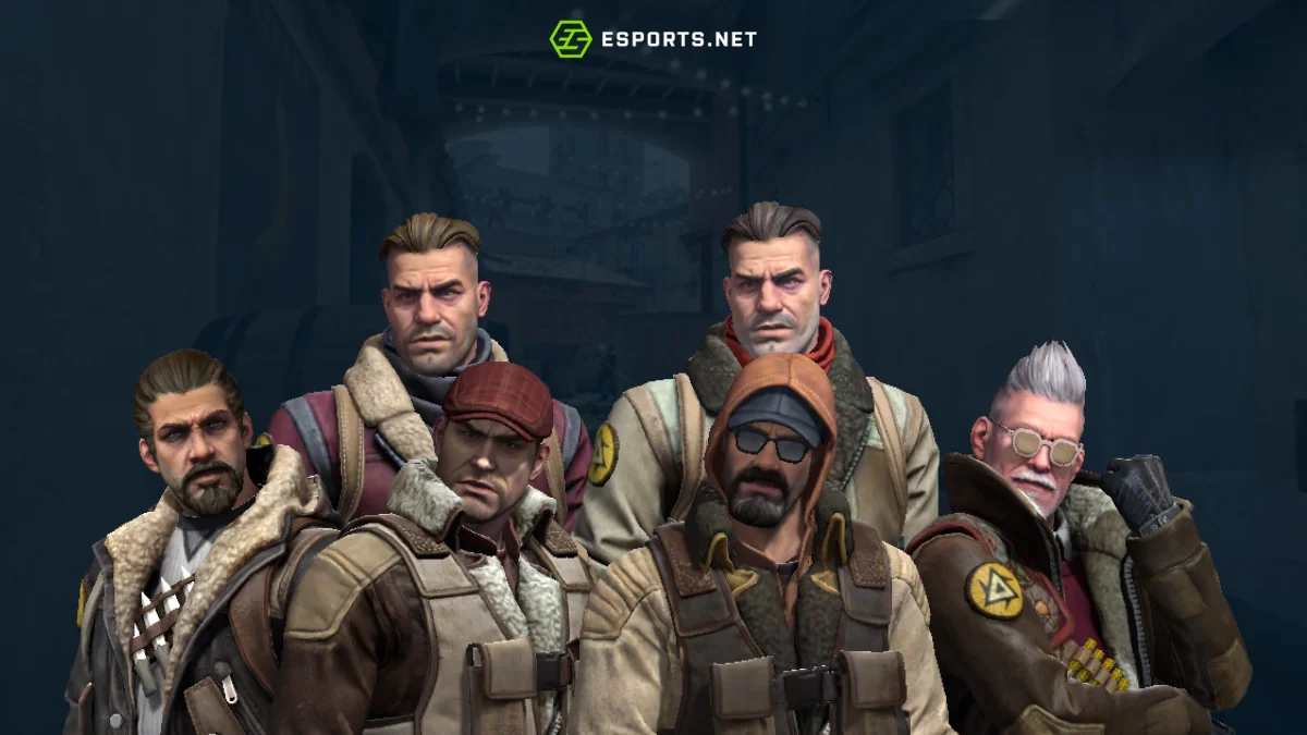 Todos os agentes do CS2