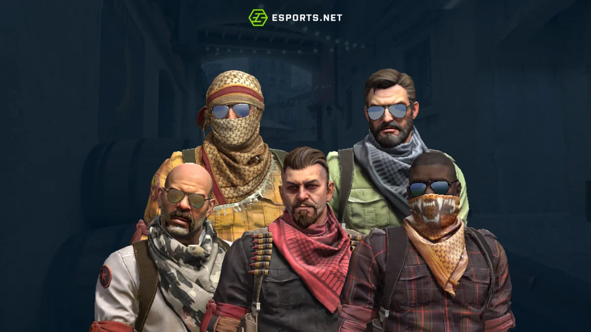 Todos os agentes do CS2