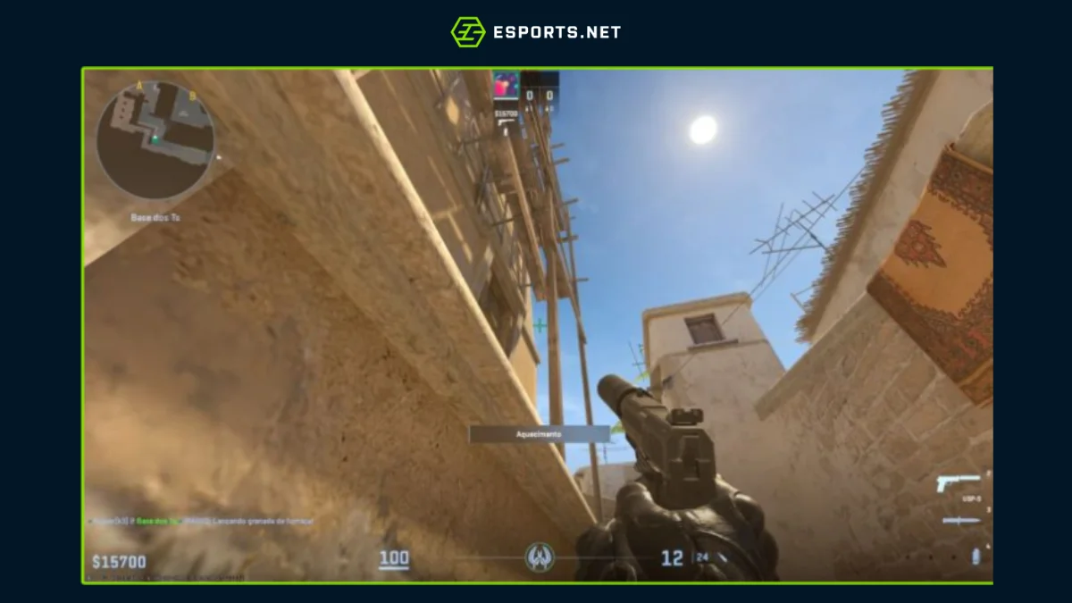 Melhores smokes Mirage no CS2