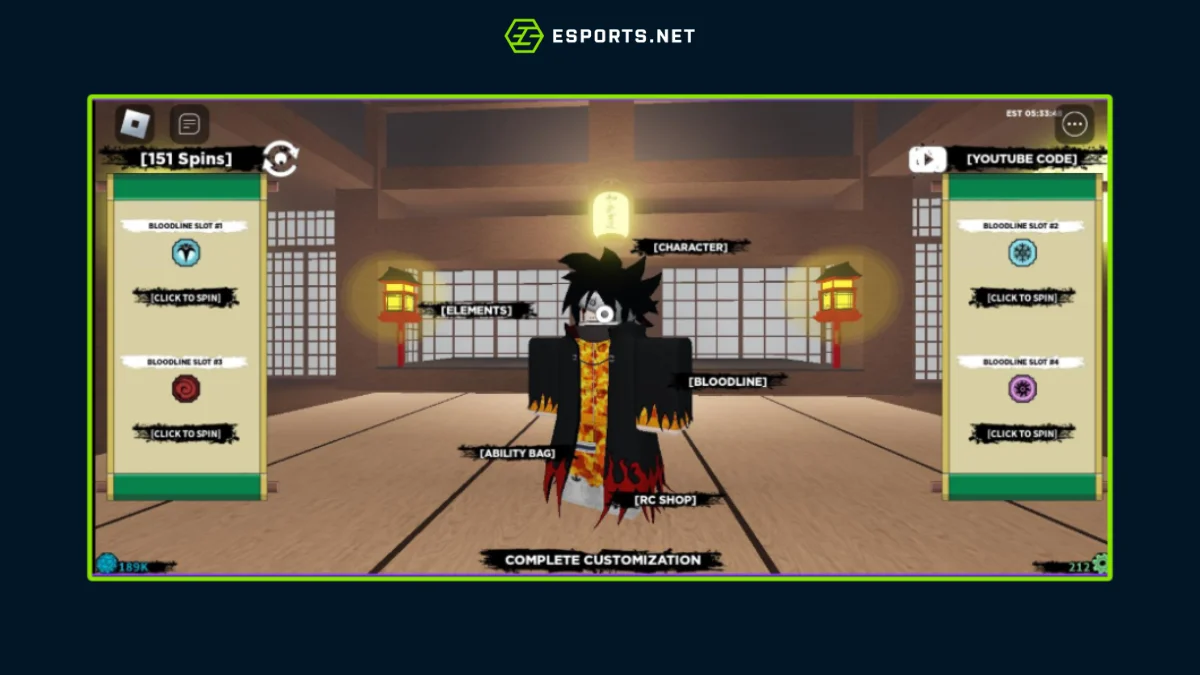 Melhores jogos de RPG do Roblox — Shindo Life