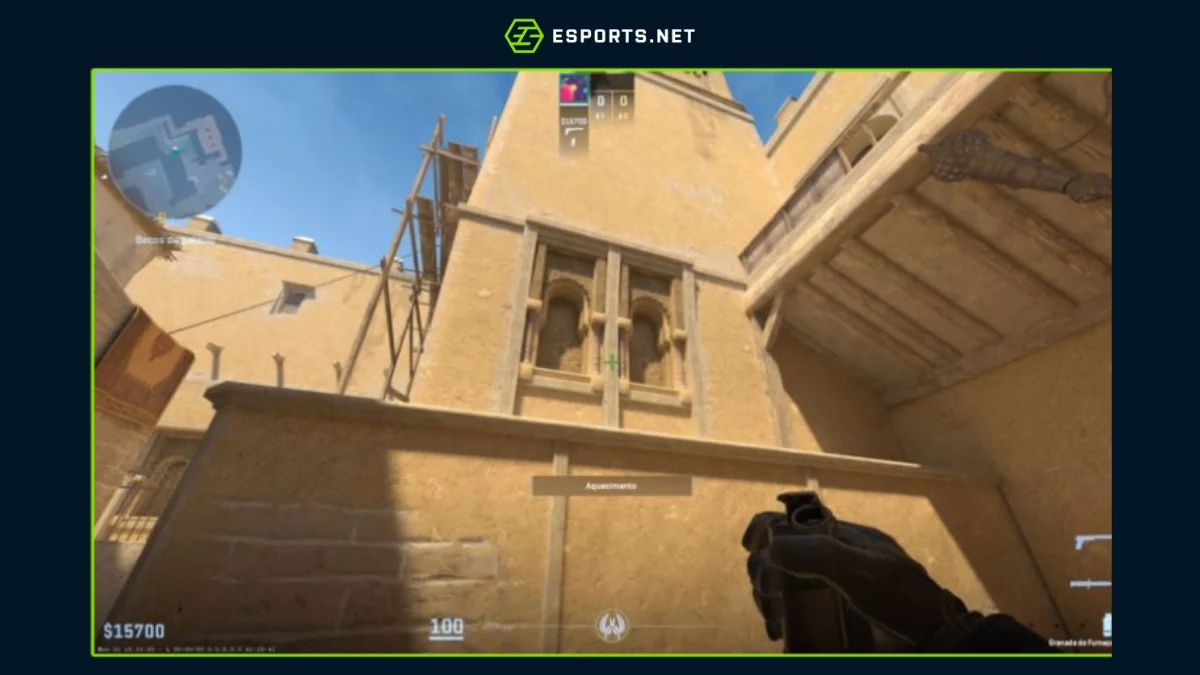 Melhores smokes Mirage no CS2