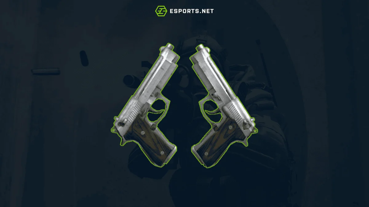 Counter-Strike 2: Berettas Duplas estão dominando os Pistols