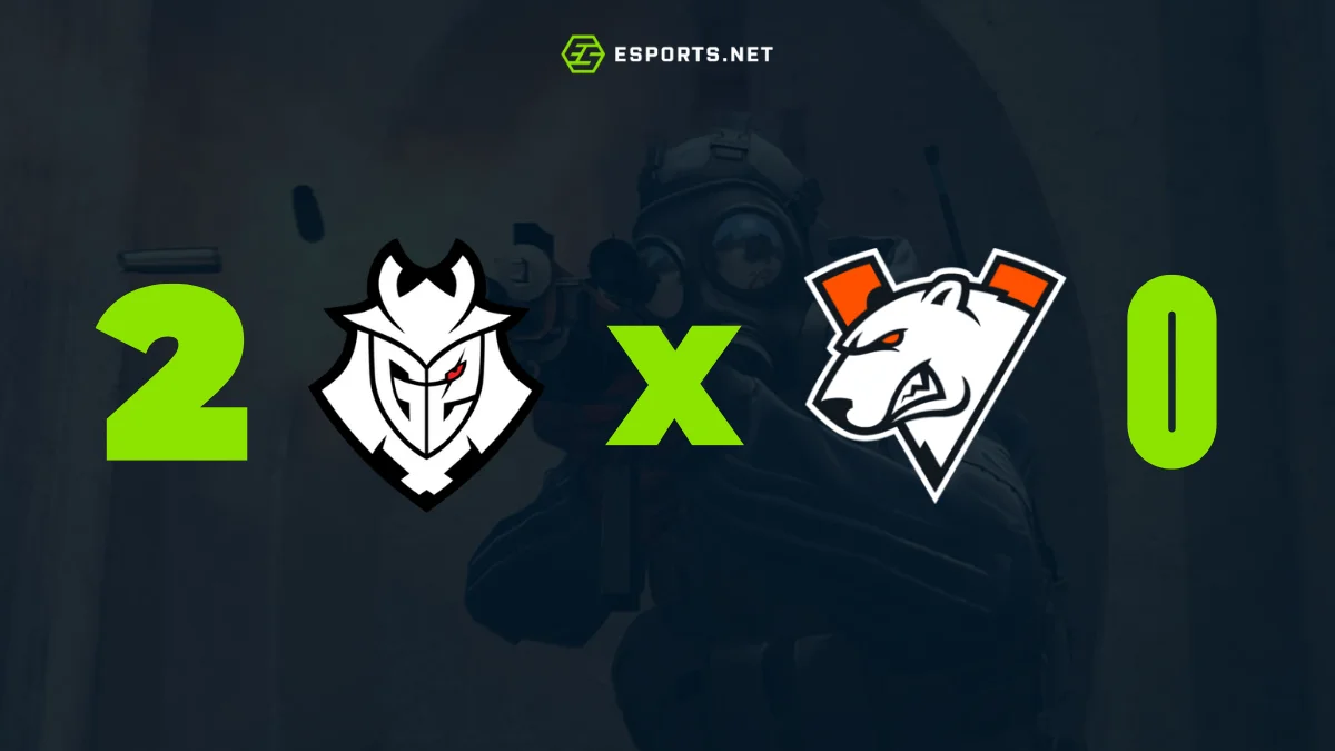 G2 não perdoa e elimina Virtus.pro