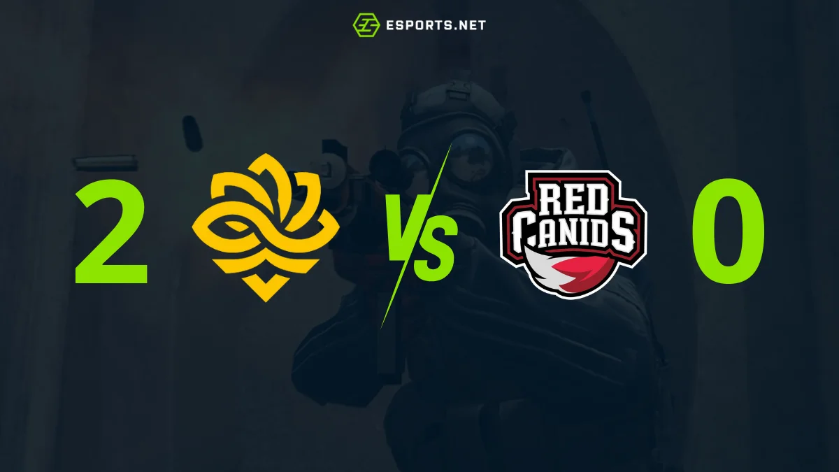 Legacy se mostra superior e não dá chances para a RED Canids