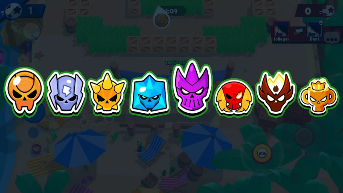 Todos os ranks do Brawl Stars