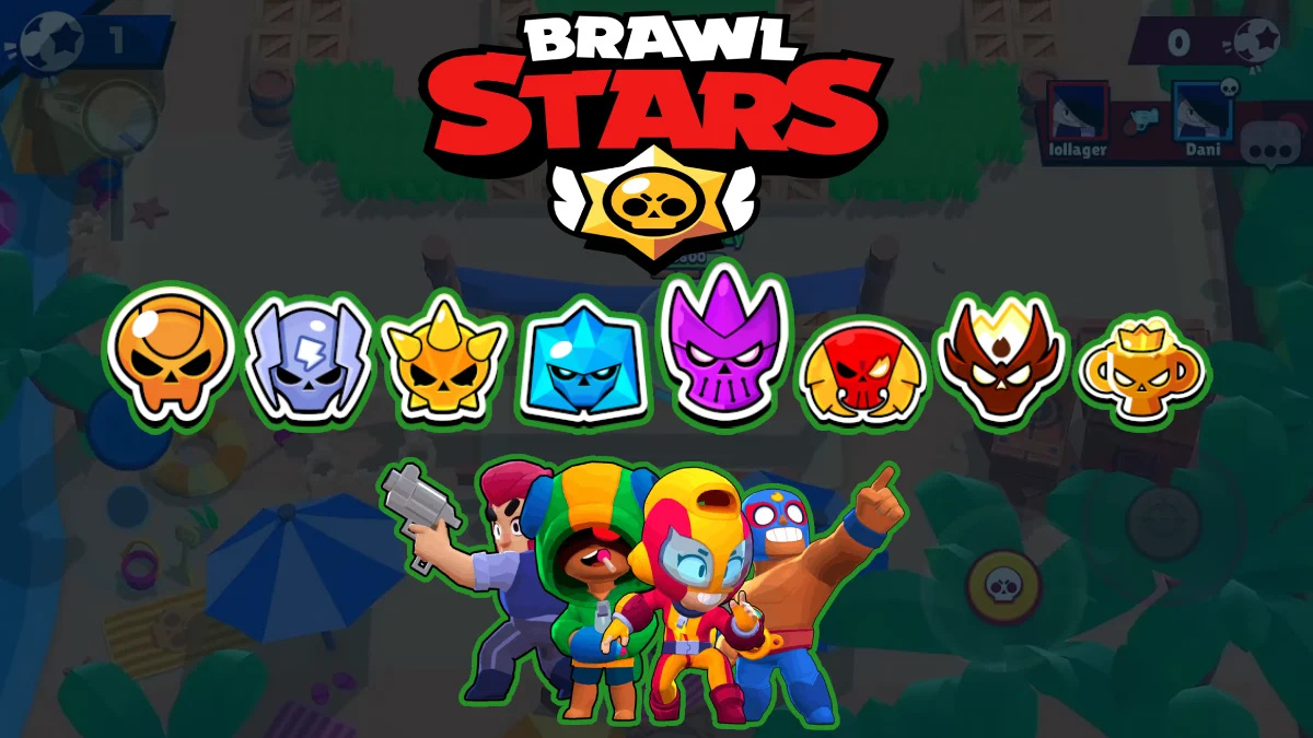 Todos os ranks do Brawl Stars