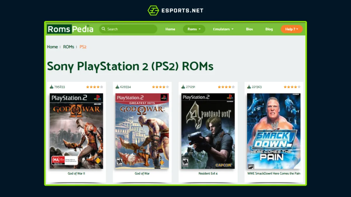 Melhores sites para baixar jogos de PlayStation 2