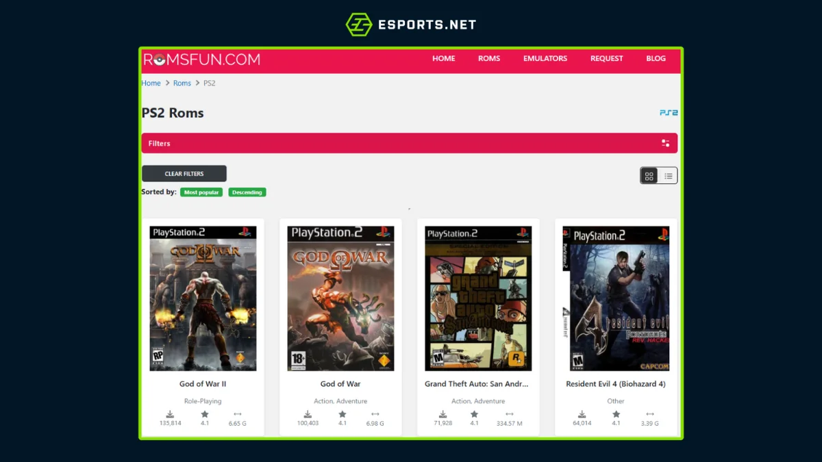 Melhores sites para baixar jogos de PlayStation 2