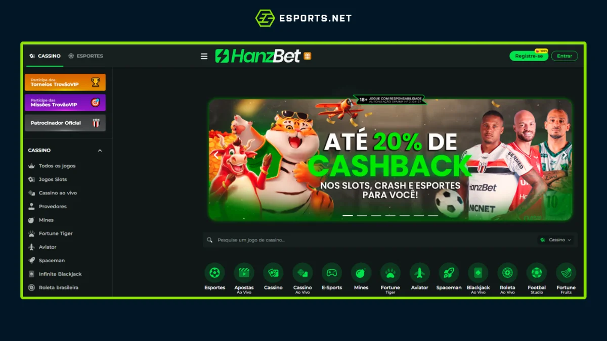 Novas plataformas de Cassino e apostas 2025