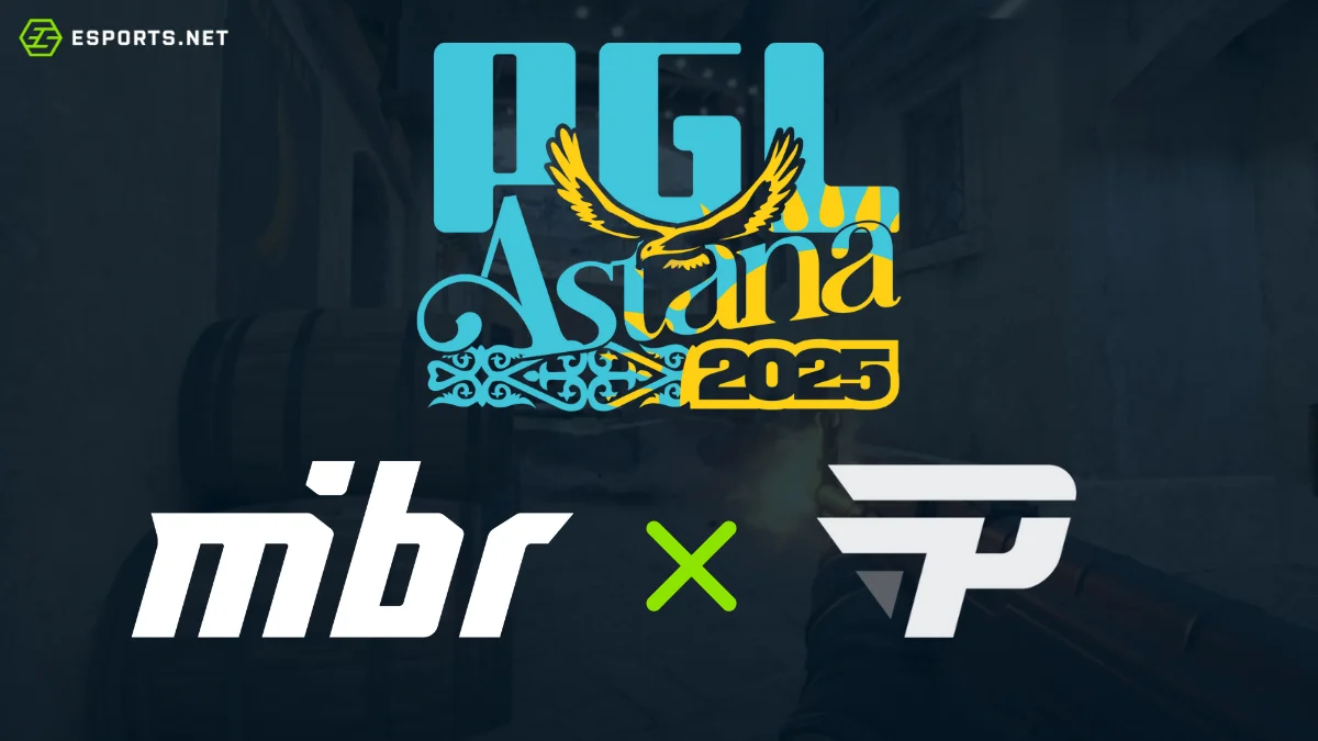 MIBR elimina paiN da PGL Astana 2025