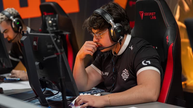 Foto tirada de Legacy dumau em partida tensa pela PGL Bucareste 2025.