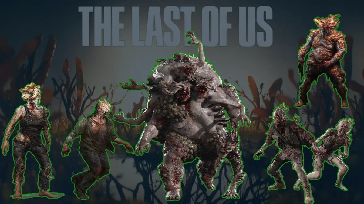 Todos os monstros de The Last of Us