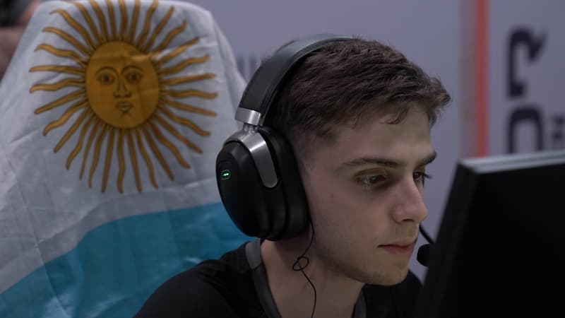 Foto tirada de BESTIA tomazsin no RMR Américas da PGL Copenhague 2024