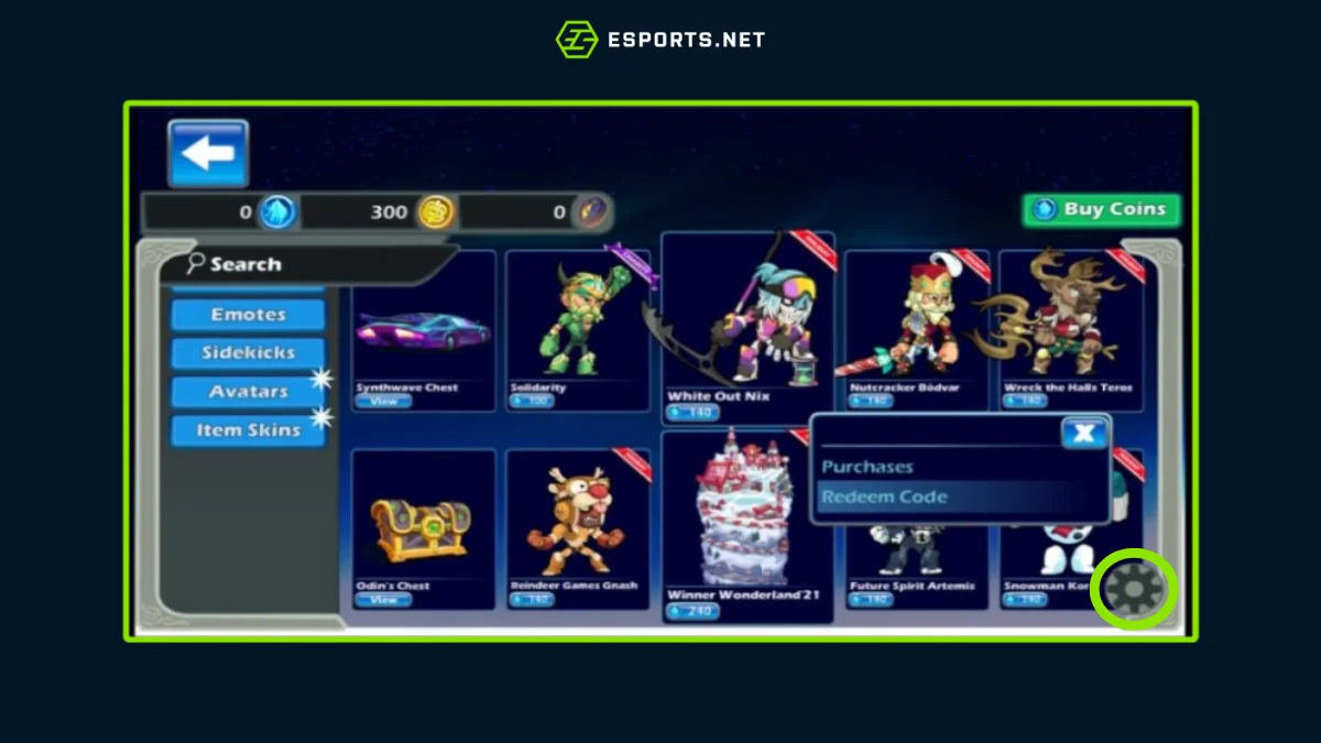 mobile - como resgatar os códigos do Brawlhalla 