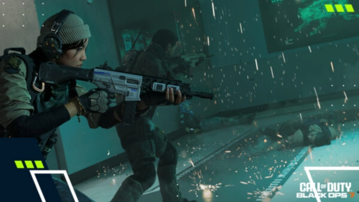 Operadores envolvidos em combate corpo a corpo durante uma missão em Call of Duty: Black Ops 7