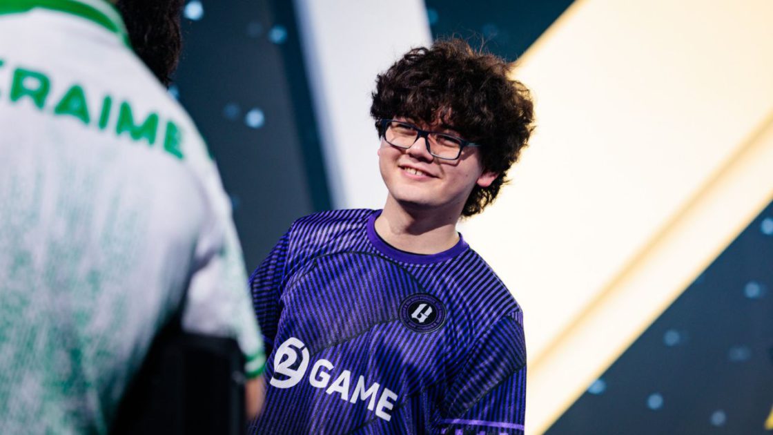 Der 15-jährige Blaz beim Turnier im Sommer 2025